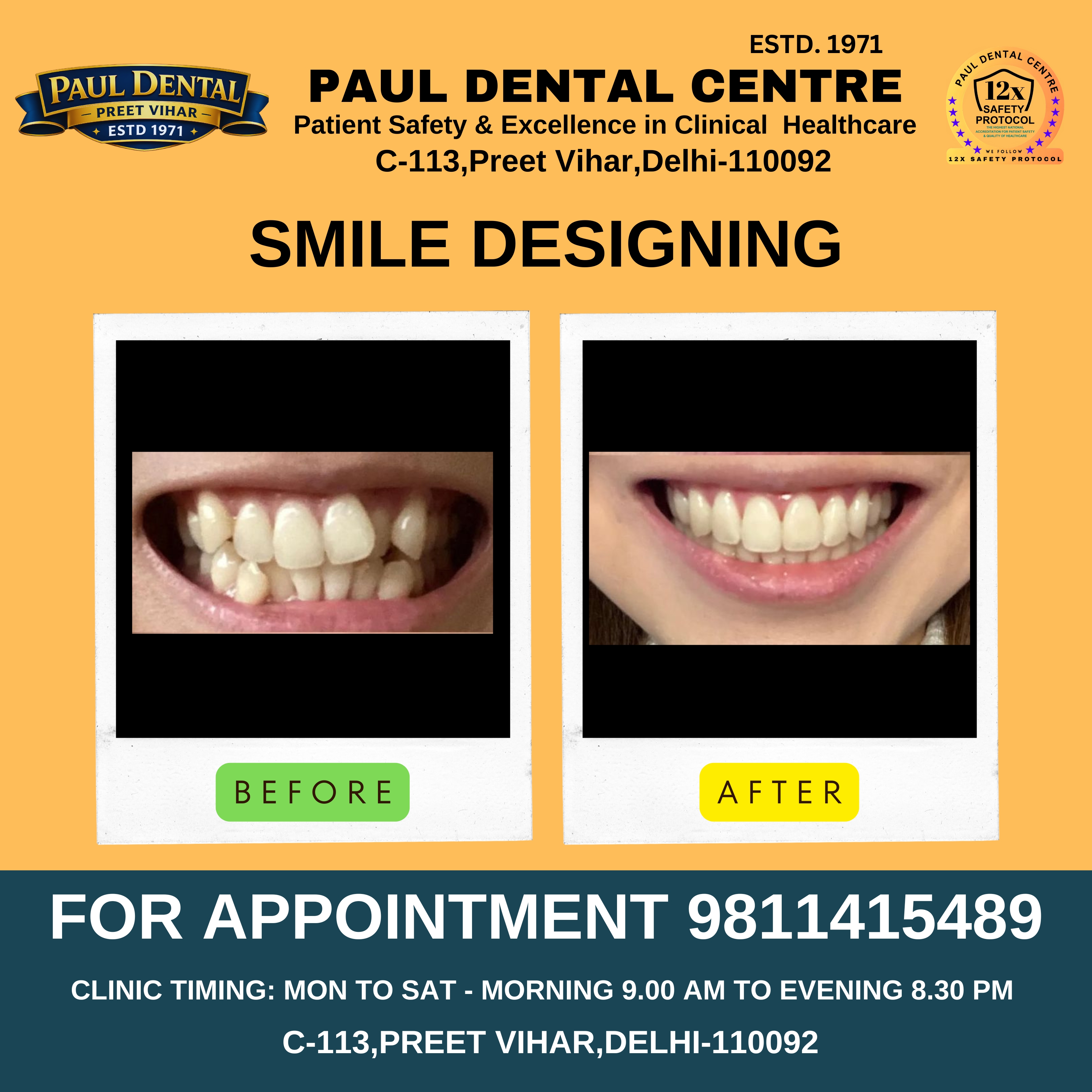 Case 18 – Paul Dental Center